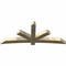 Ekena Millwork Alberta Rough Sawn Timber Gable Bracket, Douglas Fir, 96"W x 40"H x 6"D x 6"F, 10/12 Pitch GBW096X40X0606ALB00RDF - alternate 5